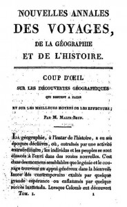 Nouvelles annales des voyages, de la géographie et de l'histoire