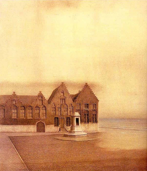 Fernand Khnopff_la ville fantôme