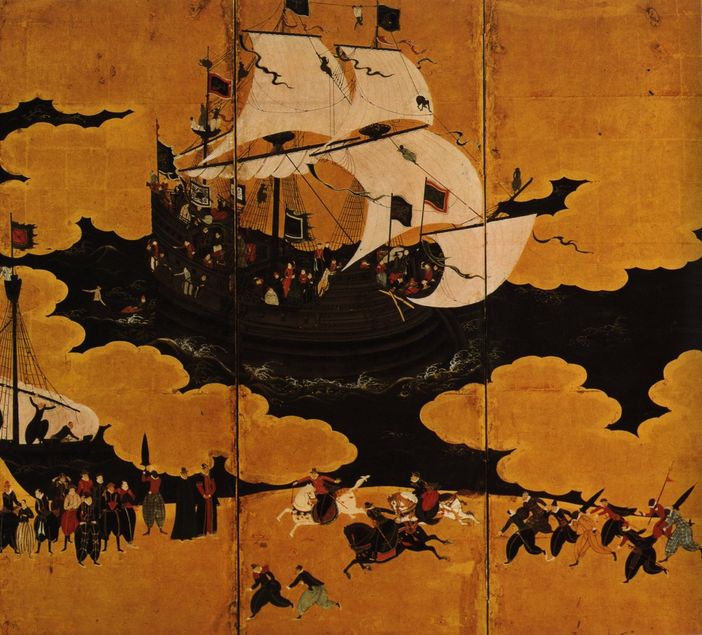 Caraque portugaise à Nagasaki