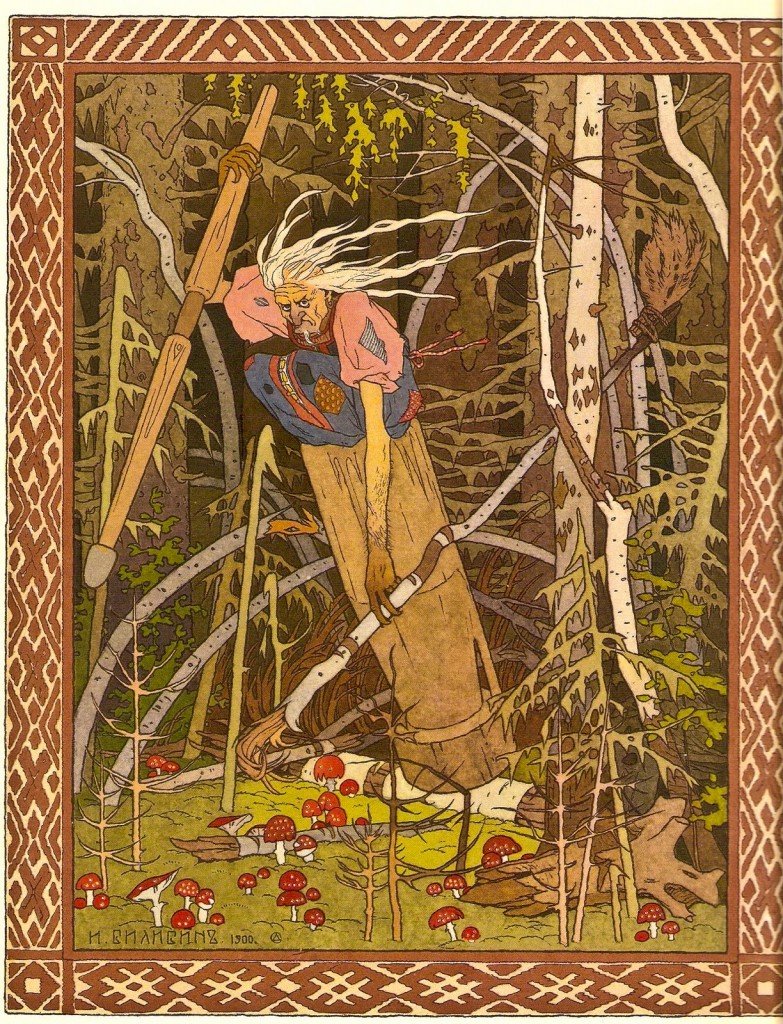 Ivan Bilibine - Baba Yaga