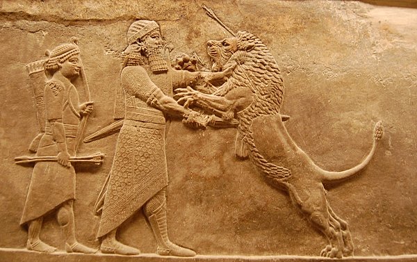 Ninive - Chasse au lion - Palais d'Assurbanipal