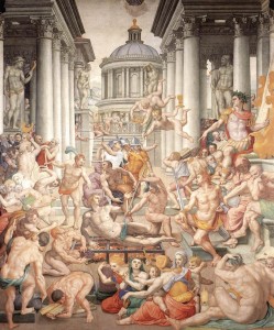 Agnolo Bronzino - Le martyre de Saint-Laurent - Basilique San Lorenzo - Florence (1560)