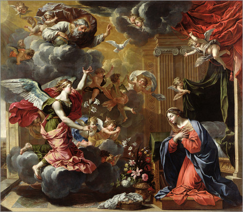 Charles Poerson - Annonciation (1651-2)