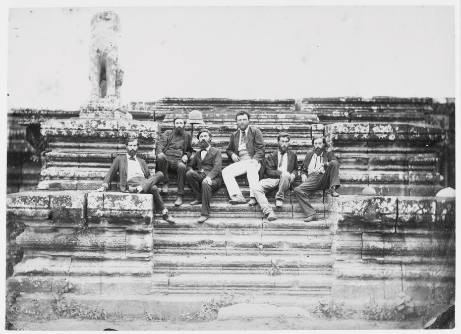 Membres de la Mission d'exploration du Mékong