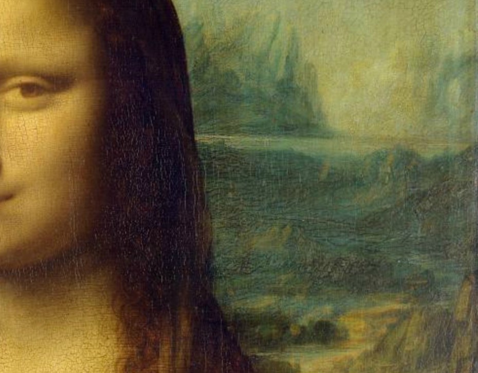 Leonardo da Vinci - La Joconde (1503-1506) - Paysage droit - Le Louvre - Paris