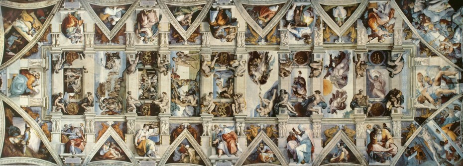 Michelangelo Buonarotti - Chapelle Sixtine - Plafond - 1509